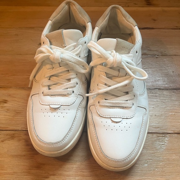 Madewell Court Sneakers in White Leather - Picture 3 of 5